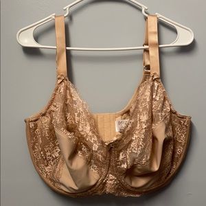 Beige Lace Bra